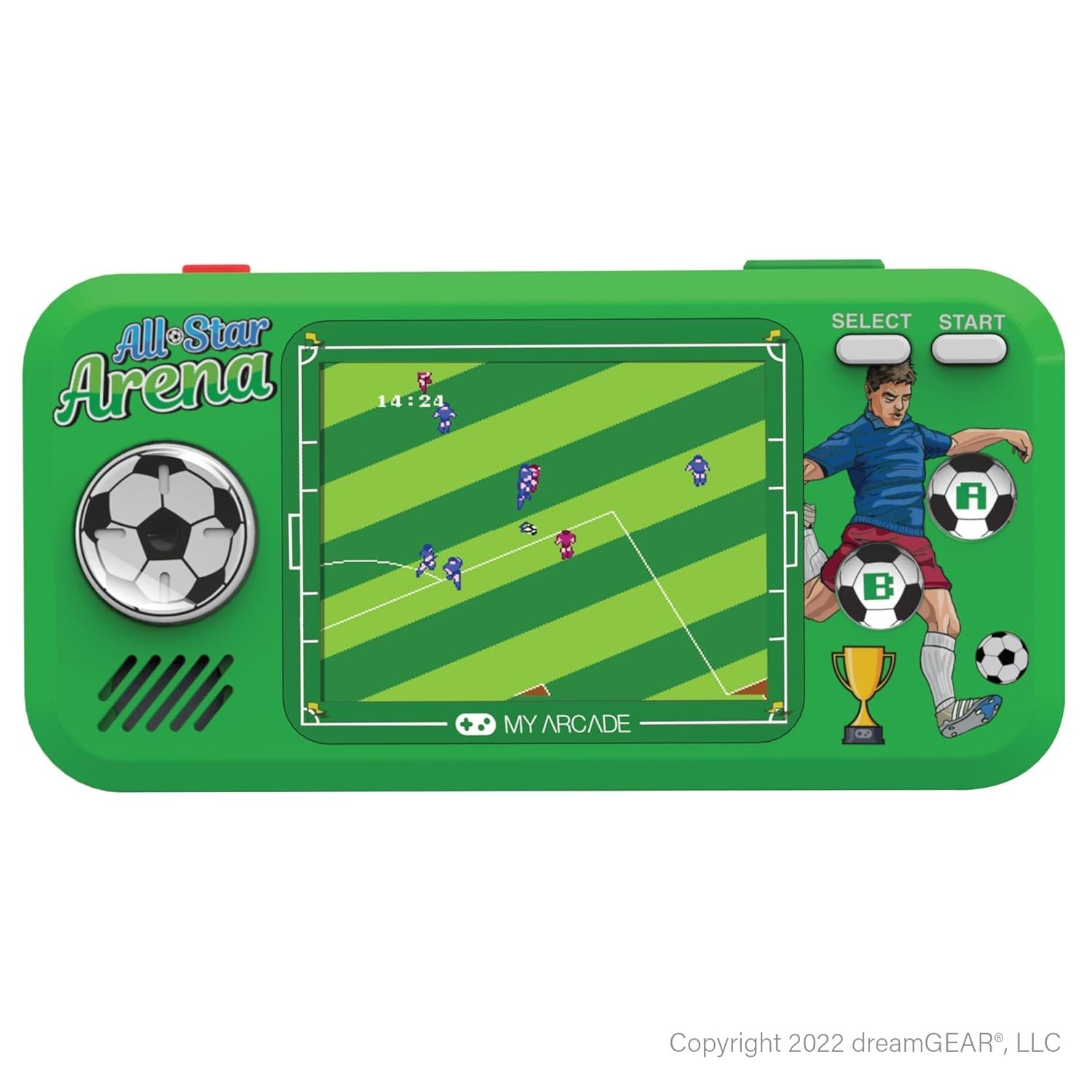 Nostalgic All Star Arena Pocket Player with 307 Games – Perfect for All Ages!
