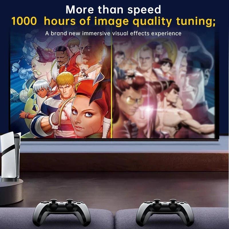 GS5 Pro 2.4GHz Wireless TV Game Console with 30,000+ Built-in Games 64GB
