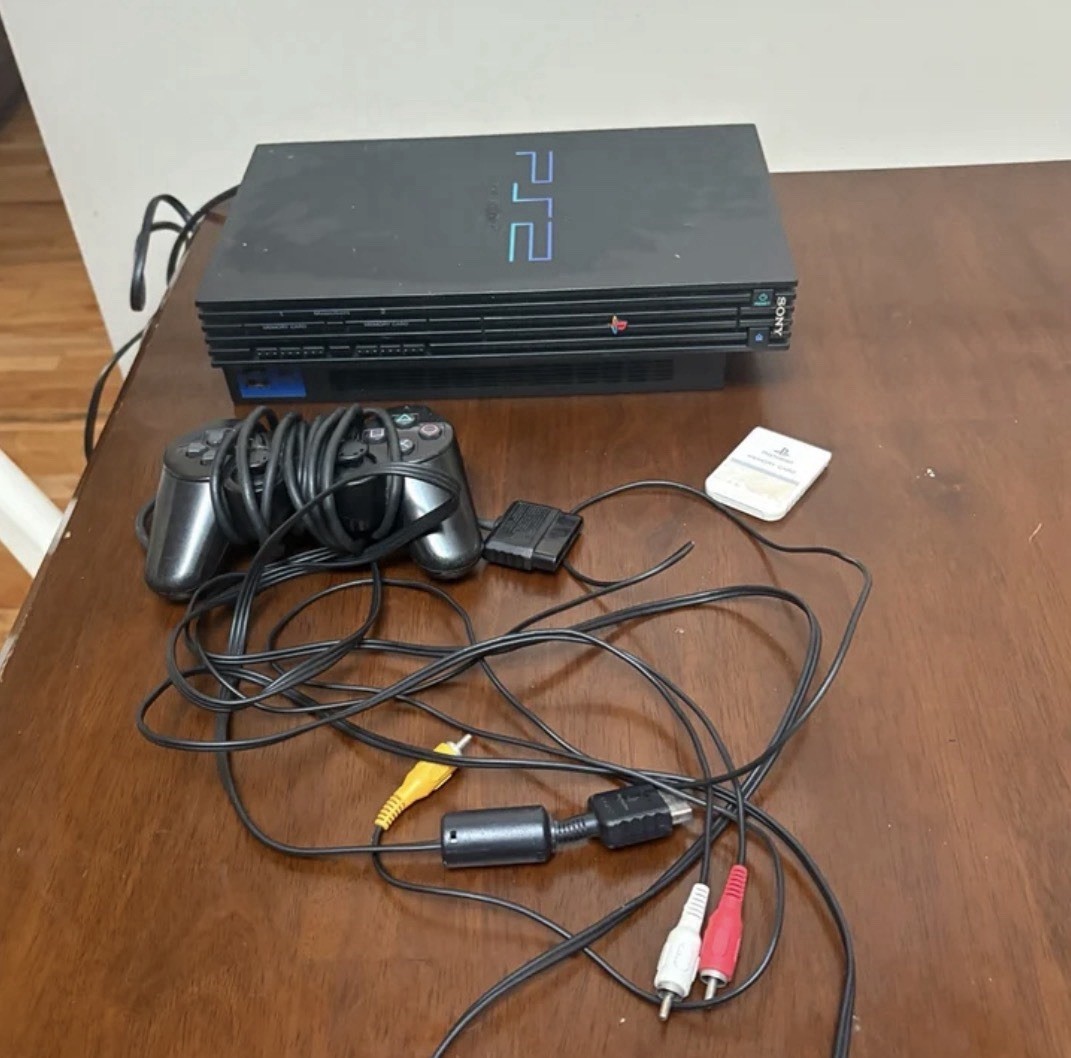 Guaranteed PlayStation 2 PS2 Game Console + Wireless Controllers + US Seller