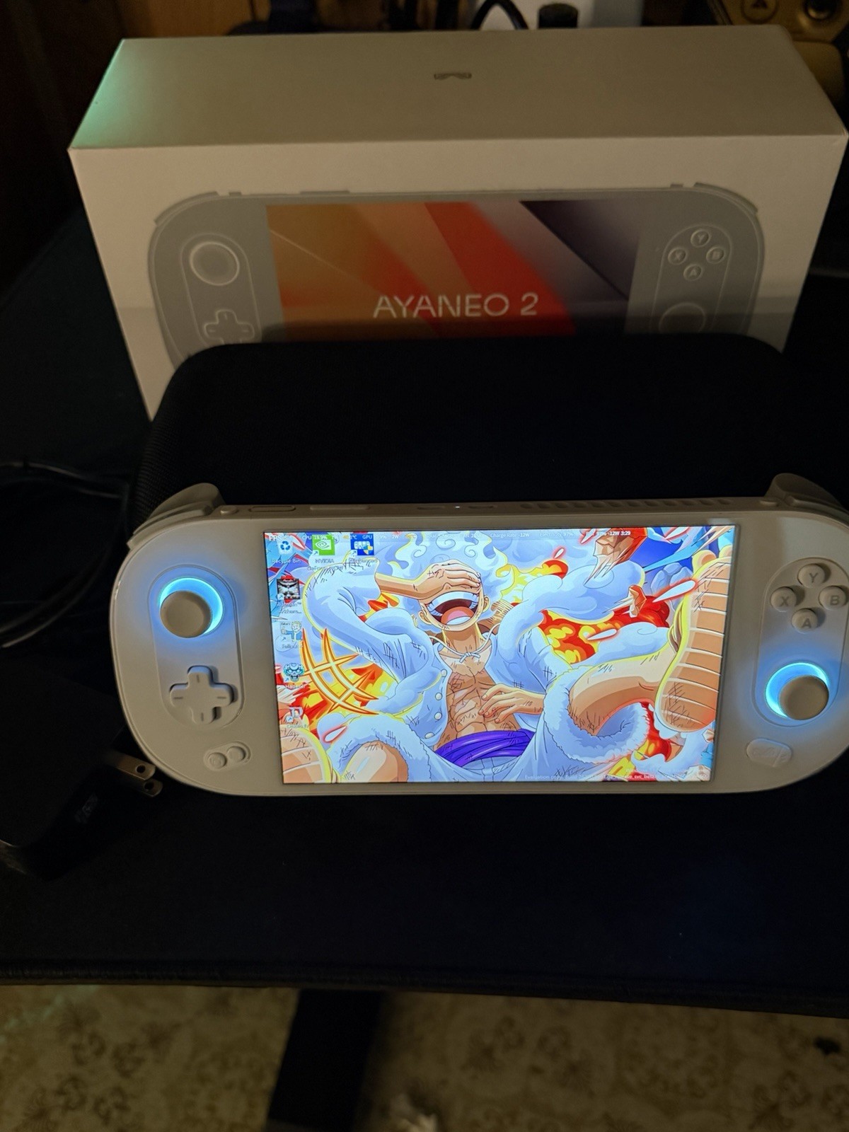 AYANEO 2 Handheld Gaming PC Console, White, Wi-Fi, 2tb NVME and 65 watt charger