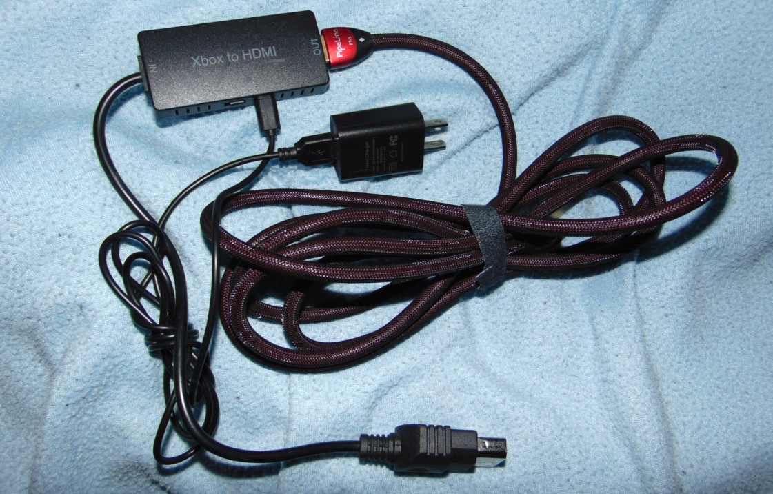 ⚜🧿 Original Xbox Console HDMI TO XBOX CABLE CORD 720P ✨ ALL WORKING tested😃