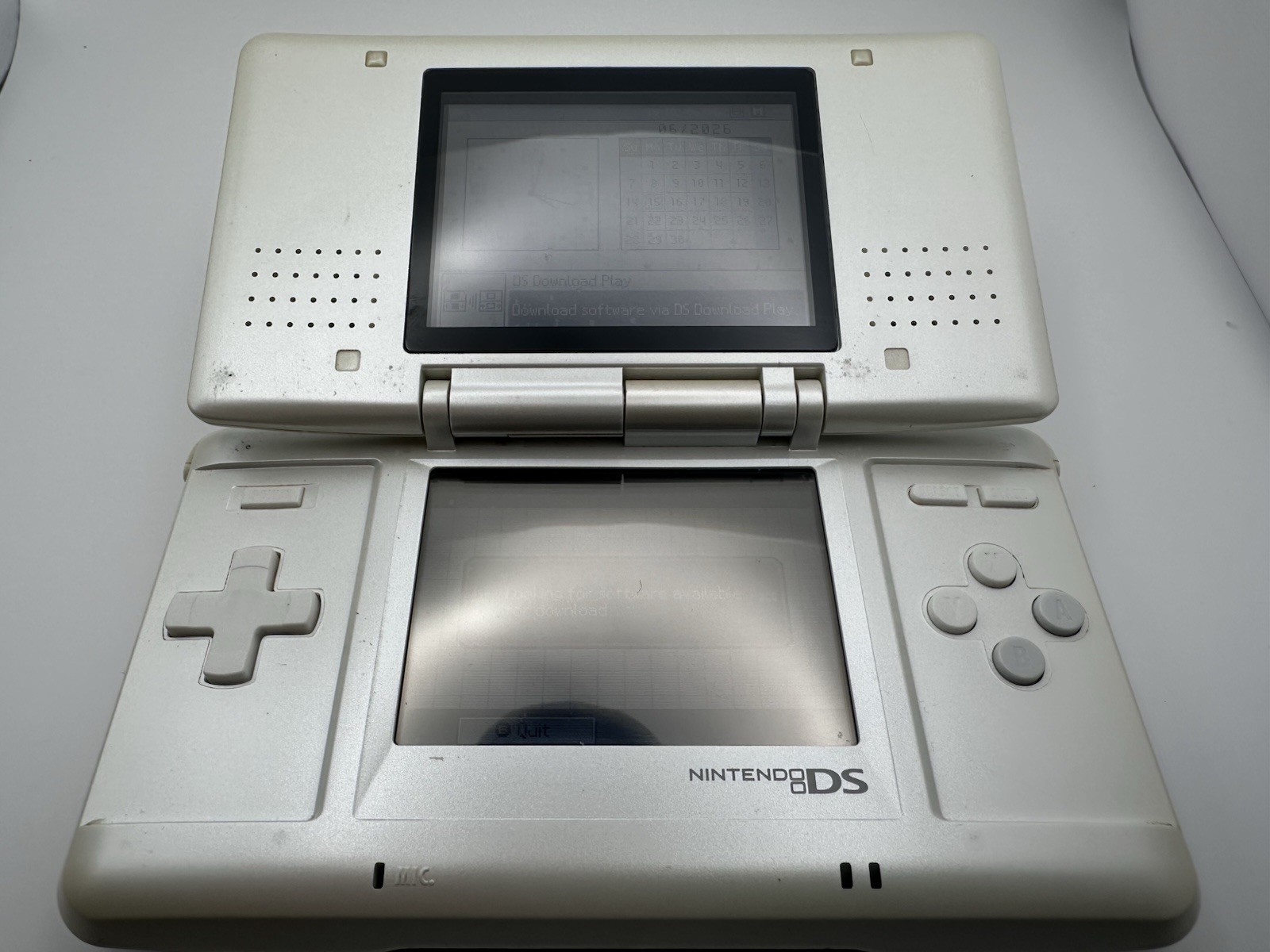 Nintendo DS Bundle/ 1 White DS/ 1 Grey DS/ No Charger/ Read Description