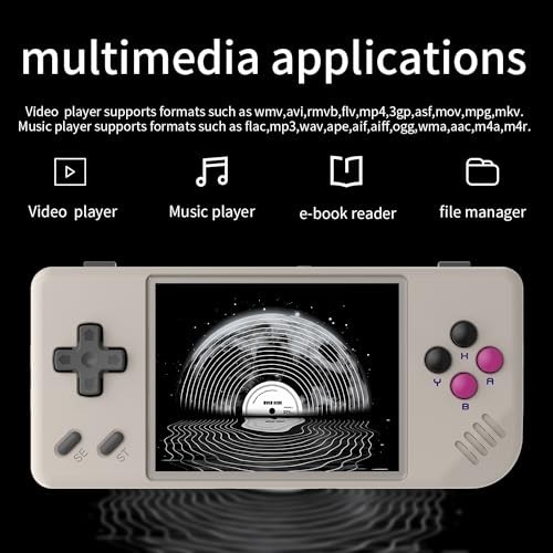 Retro Handheld Game Console, 2.83″ IPS Screen, 5516 Games, 32GB Card, TV Output