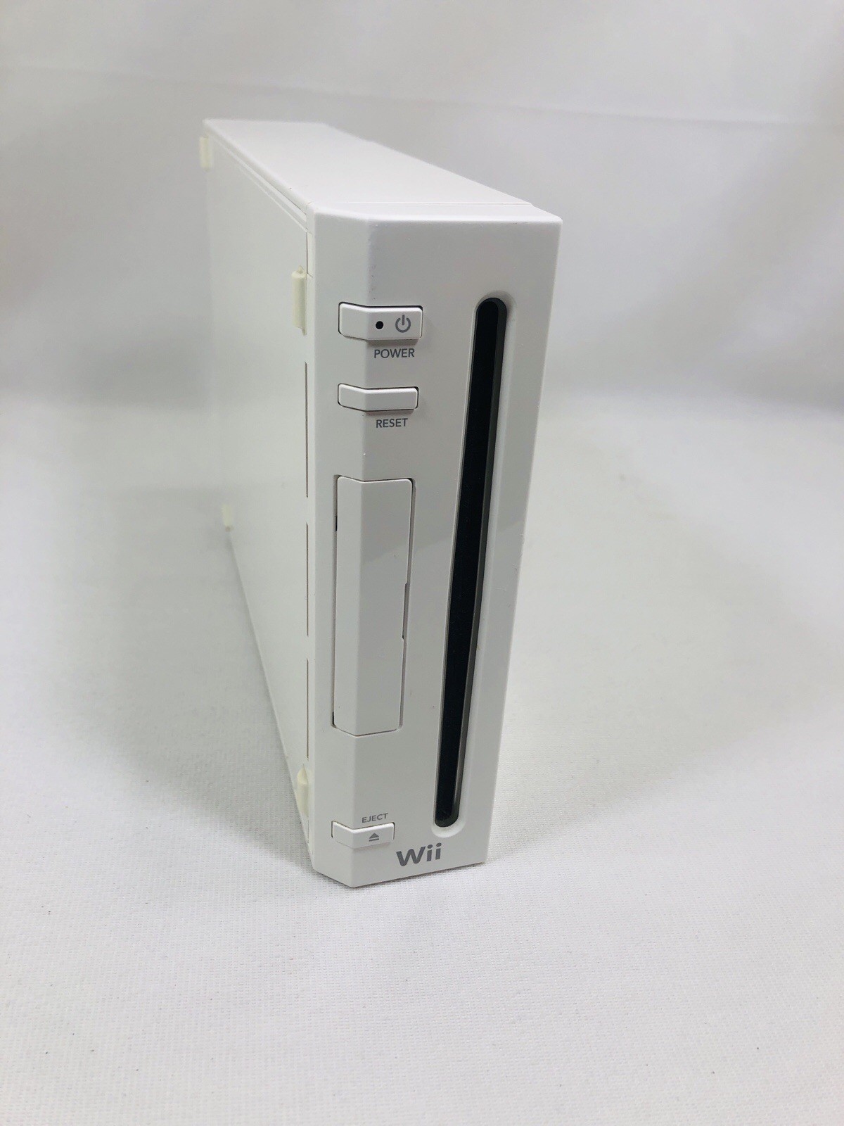 Nintendo RVL-001 Wii Replacement CONSOLE ONLY White Tested *Missin 1 Rubber Foot