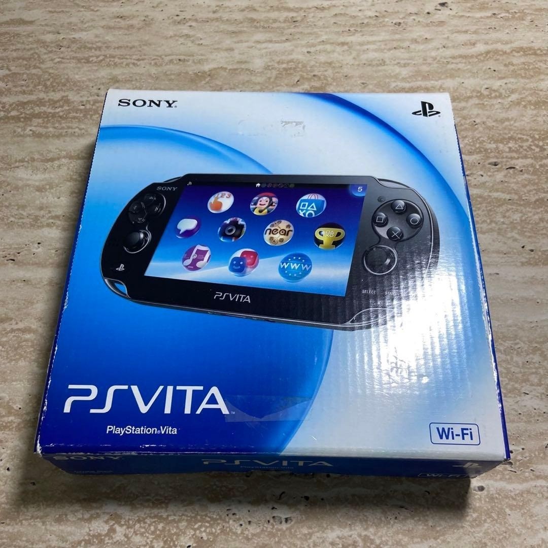 PS Vita 1000 Crystal Black Wi-Fi Complete Excellent 6678