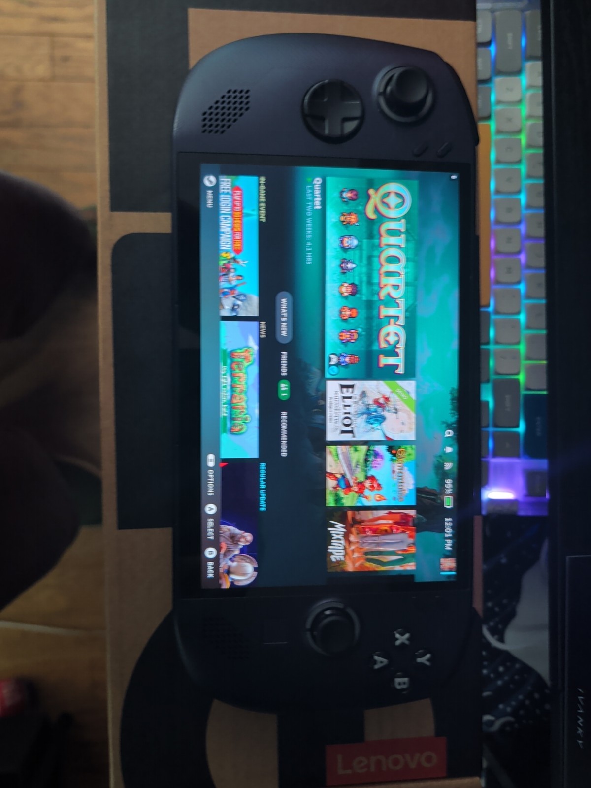 Lenovo Legion Go S 8″ 120Hz Ryzen Z1 Extreme SteamOS 32GB 1TB SSD