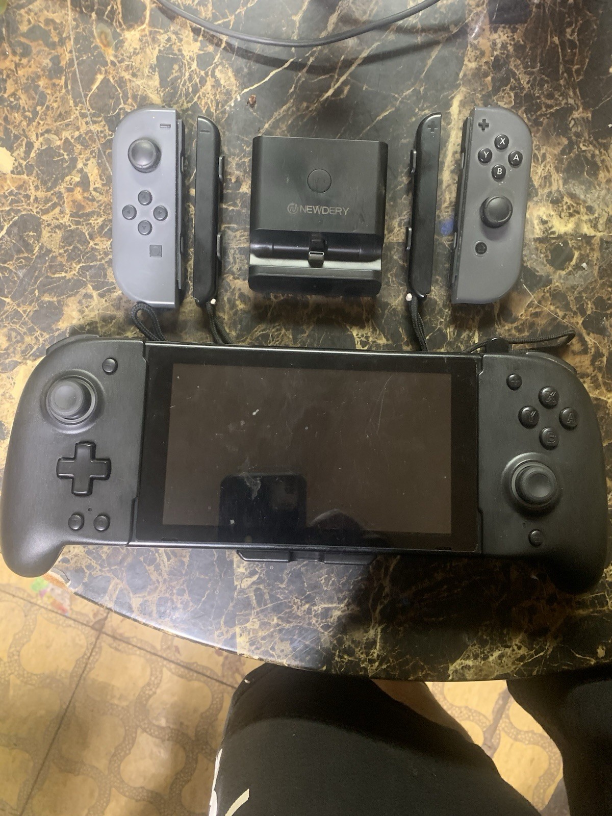 Nintendo Switch 32GB Console – Black – W/ Controller, Dock, & Joy Cons