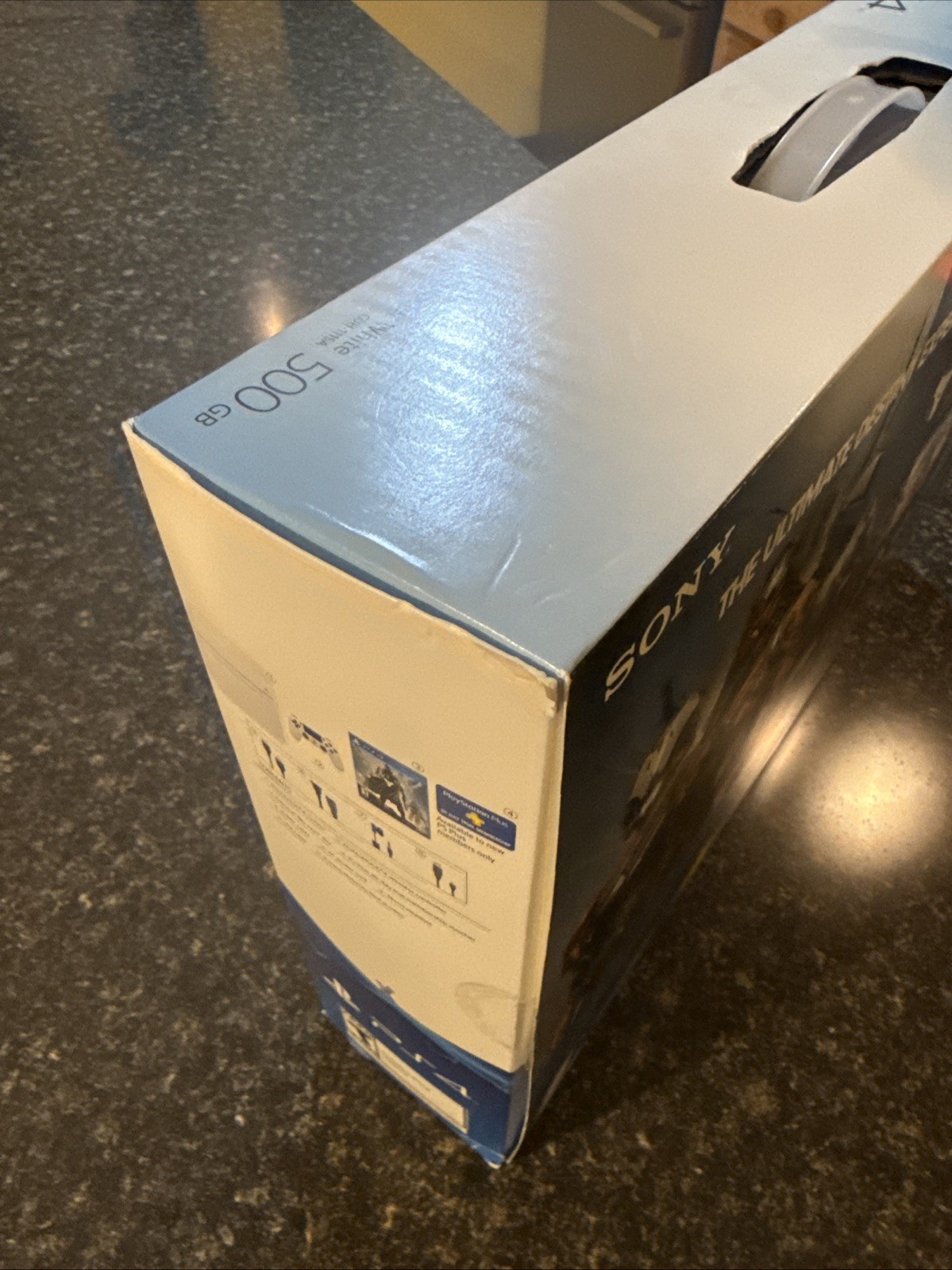 Sony PlayStation 4 500GB Glacier White Console Destiny Bundle Brand New & Sealed