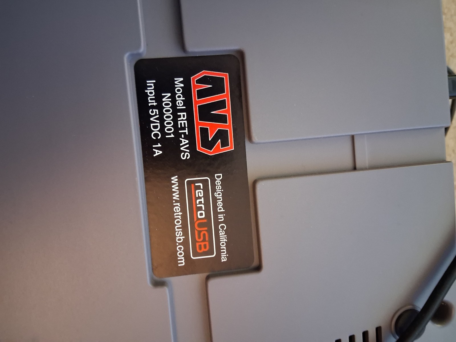 Nintendo NES RetroUSB AVS