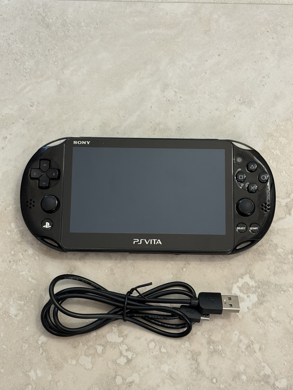 Sony PS Vita 2000 Slim PCH-2000 – Black *GREAT* + Charger