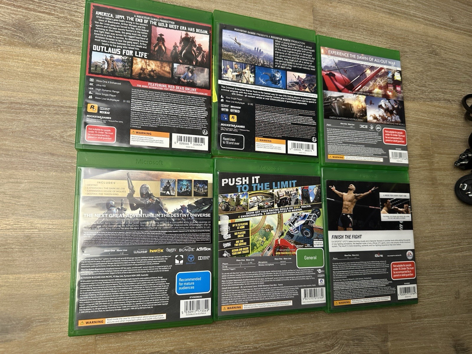 Microsoft Xbox One 1TB Console Bundle – Controller, HDMI, PSU & 6 Games – Tested