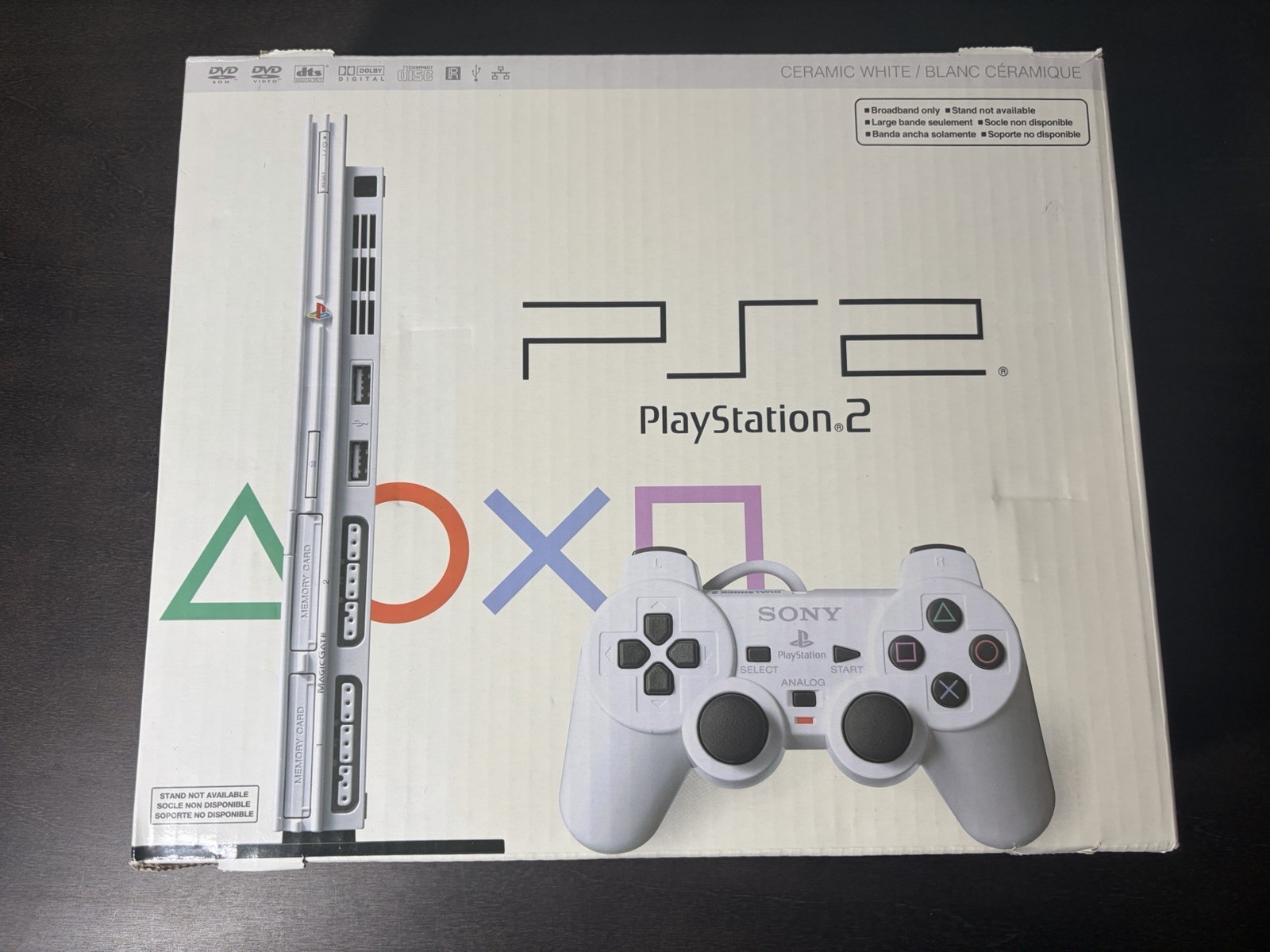 Sony Playstation 2 PS2 Slim White Game Console SCPH-79001 Open Box