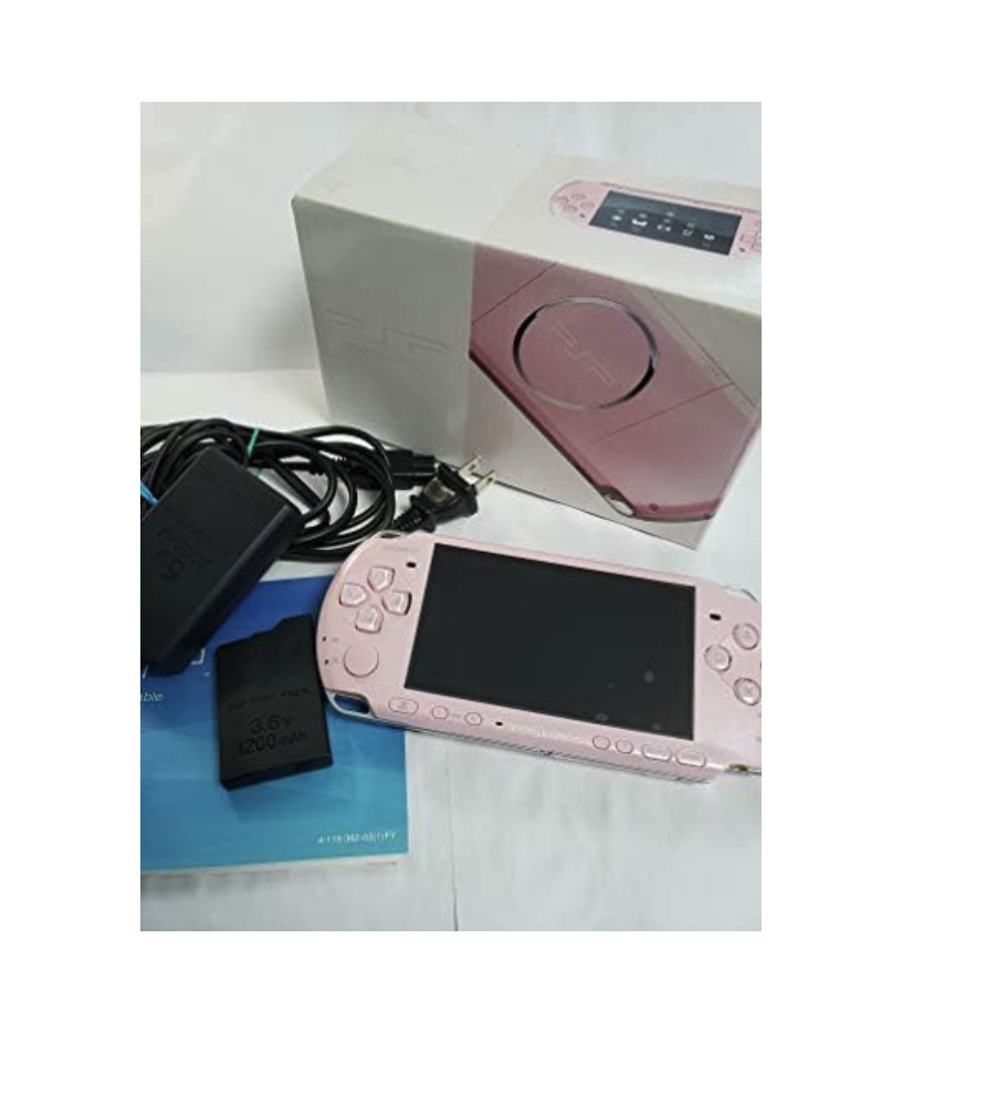 Sony PlayStation Portable Blossom Pink 3000 ZP Video Console PSP 3000ZP Japan