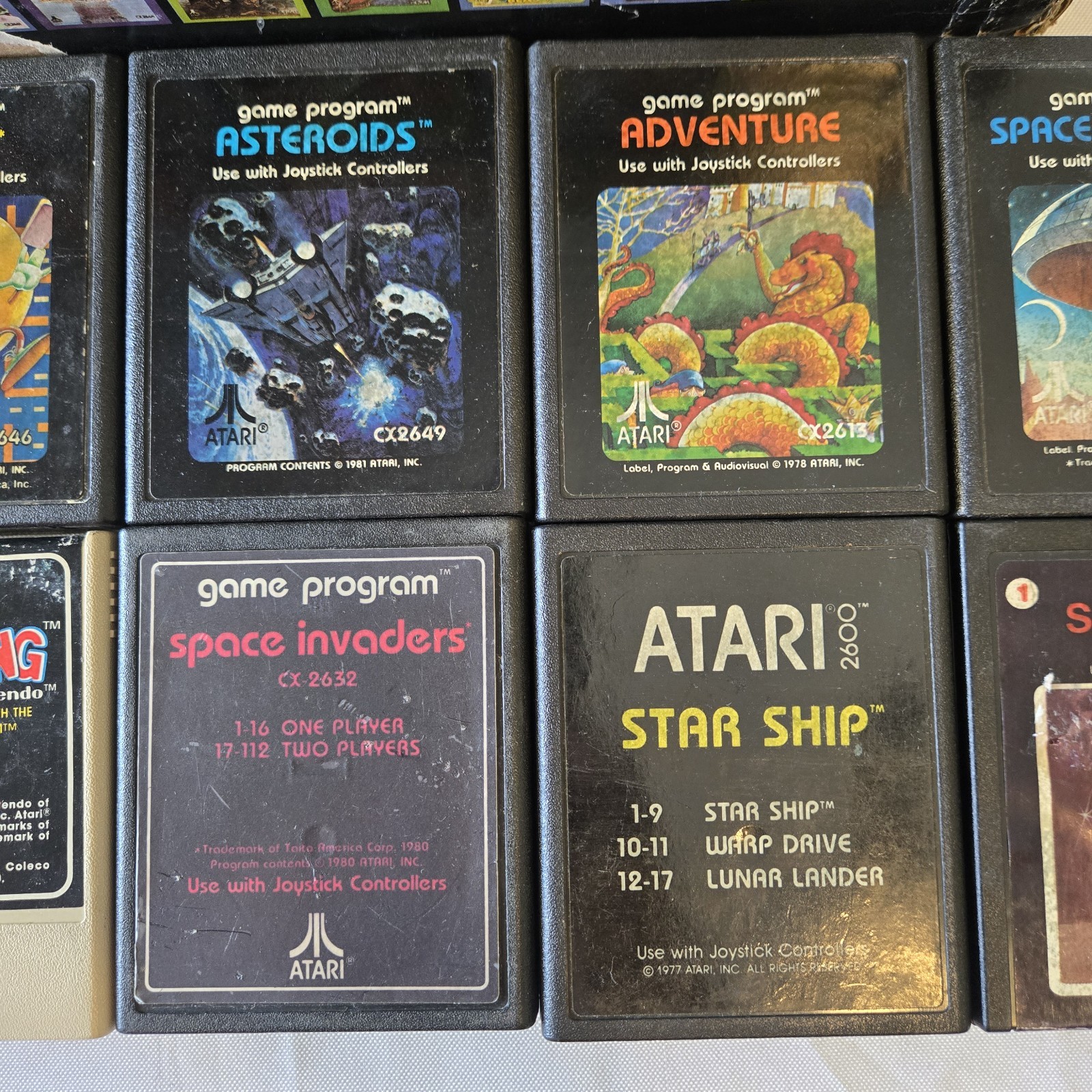 Vintage 1980 Atari CX-2600A Gaming Console Very Clean IN BOX 20 Extra Games READ
