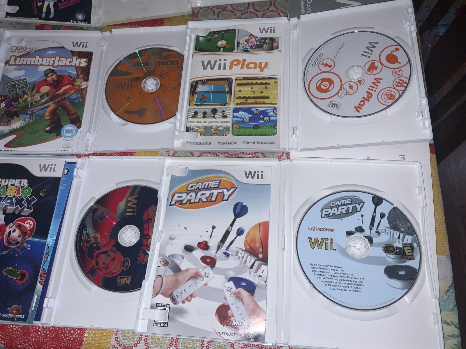 Nintendo Wii White Console & 10 Games. Very Clean N64, GameCube