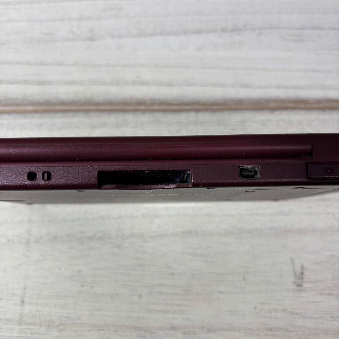 Nintendo DSi LL Wine Red Console Pokemon HeartGold Tested Working Region Free
