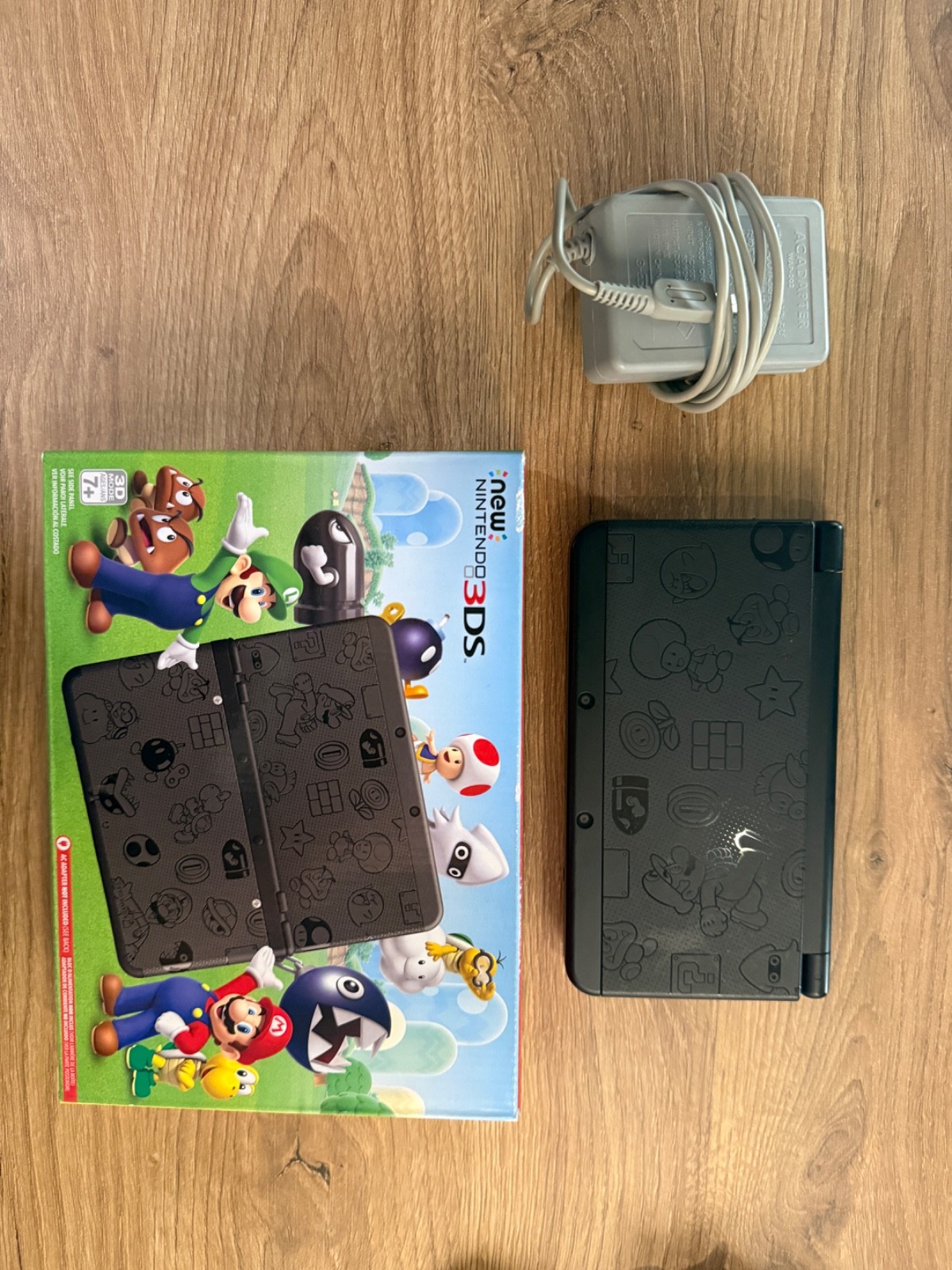 Nintendo 3DS Original Super Mario Edition 4GB Handheld System – Black
