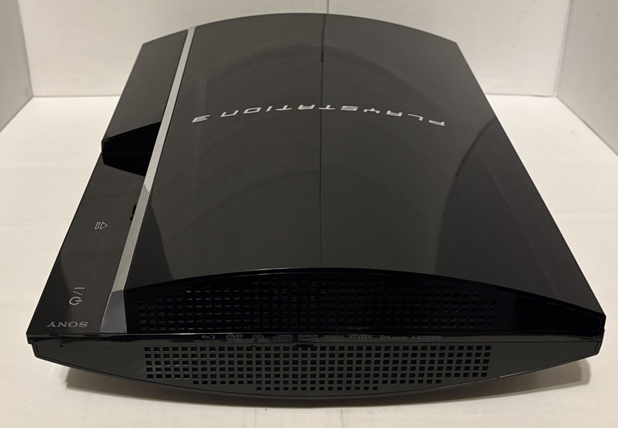 60GB CECHA01 Backwards Compatible PS3 Console Only Serviced Tested Works FW 2.76