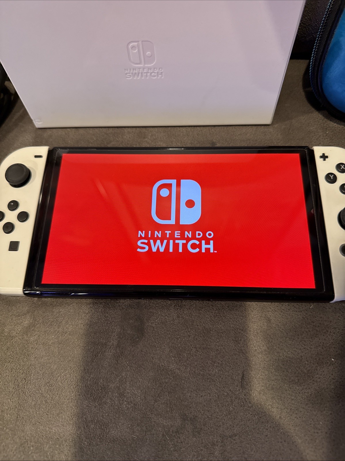 Nintendo Switch OLED Model HEG-001 Handheld Console – 64GB – White Tested