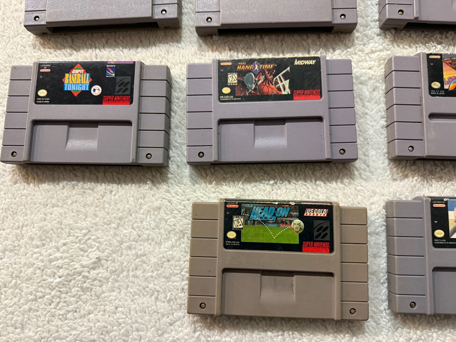 Super Nintendo SNES Jr Console Bundle 13 Games Mario TMNT Starfox & More Tested!