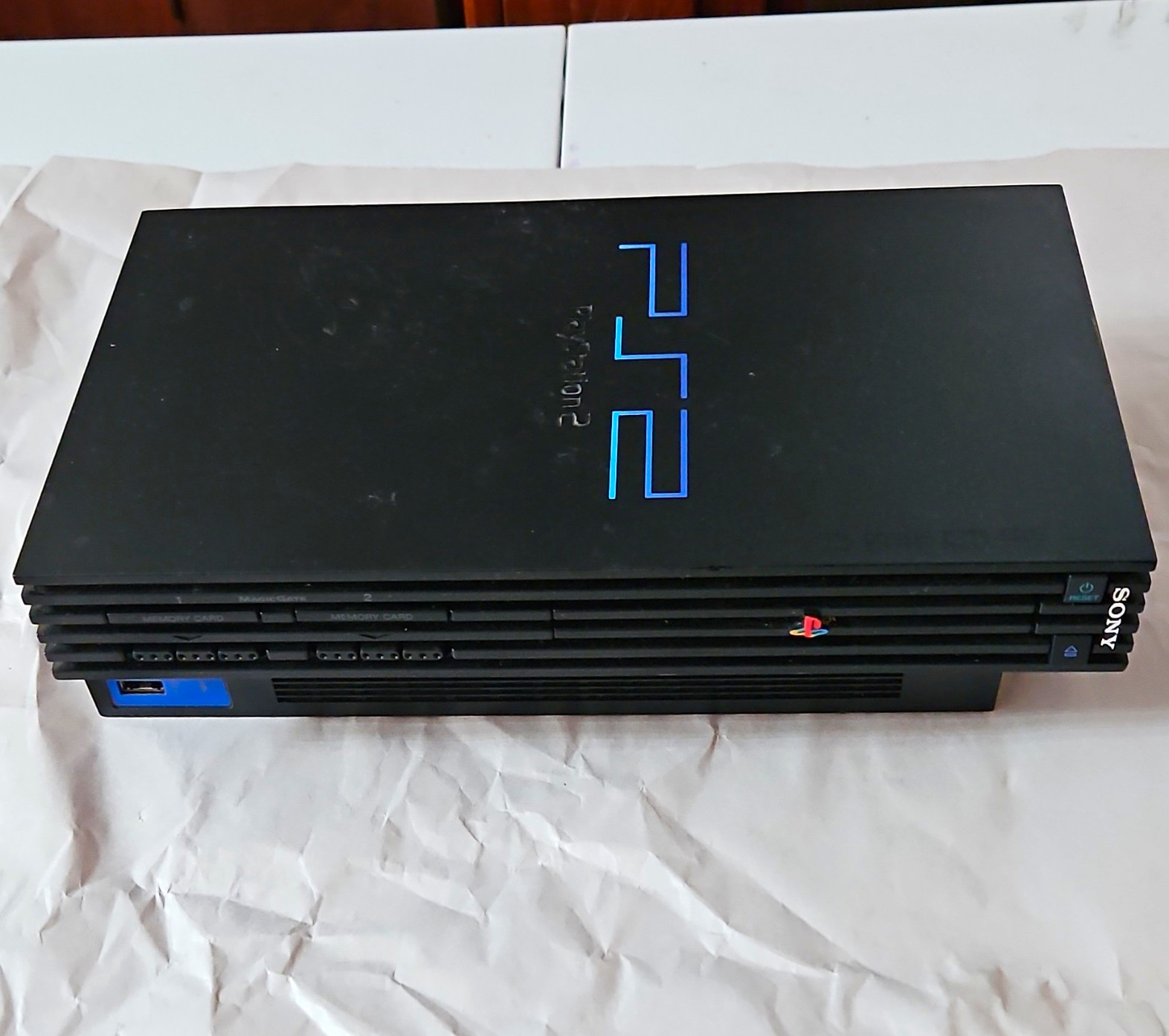 Sony PlayStation 2 PS2 Console Only SCPH-39001 Black Untested AS-IS No Cables