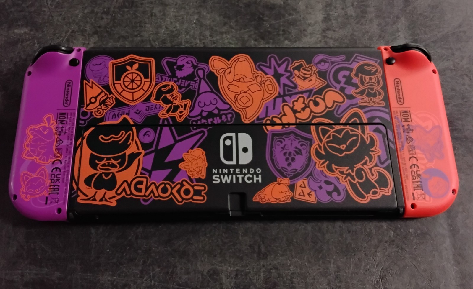 OEM Pokemon Violet & Scarlet OLED Console With Joycons