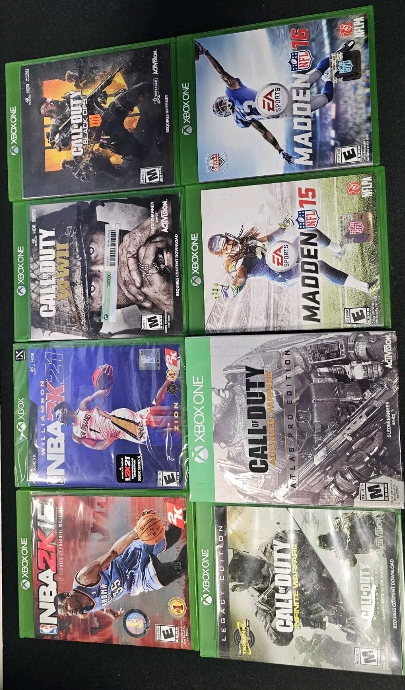 Microsoft Xbox One X Taco Bell Eclipse Console + 24 Games & Controllers