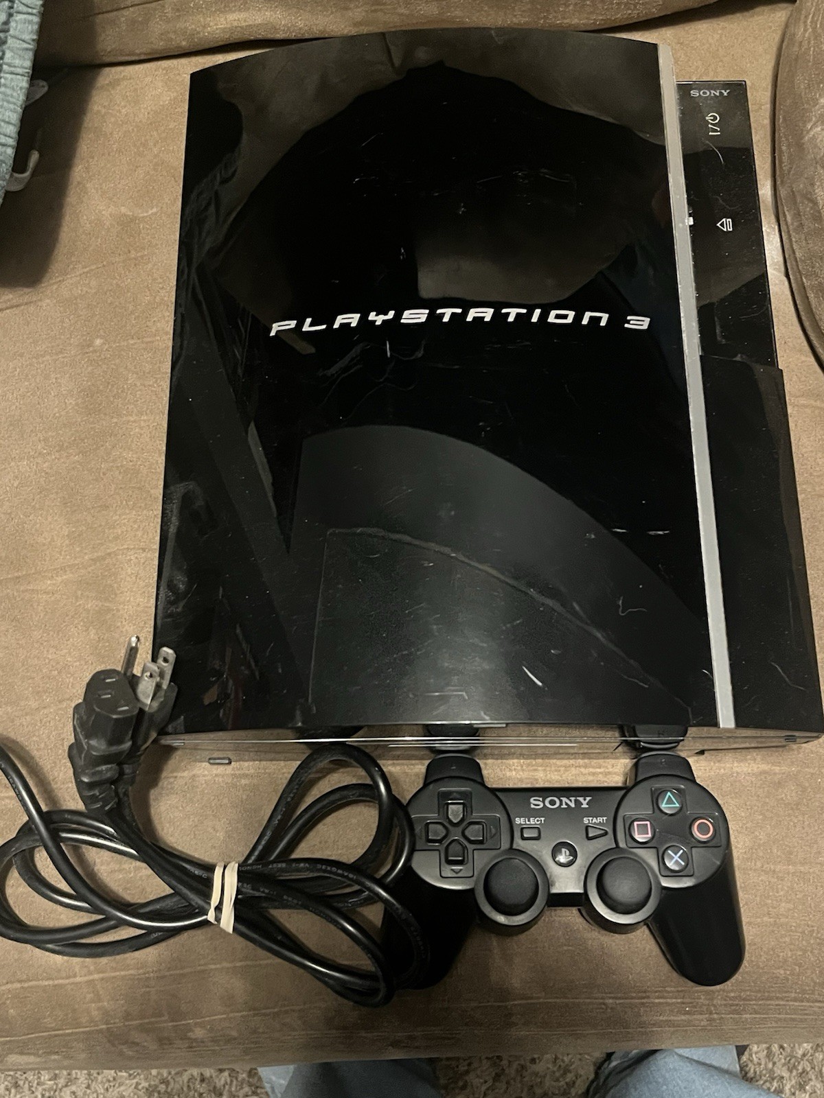 NO POWER PlayStation 3 Console 40GB Original Fat Controller CECHH01 PS3 Parts