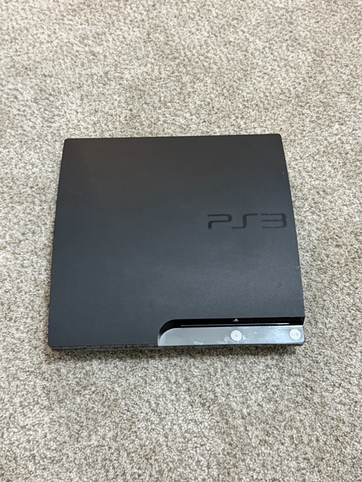 Sony PlayStation 3 PS3 Slim 160GB CECH-2501A POWERS ON HDMI SHORT + WONT READ
