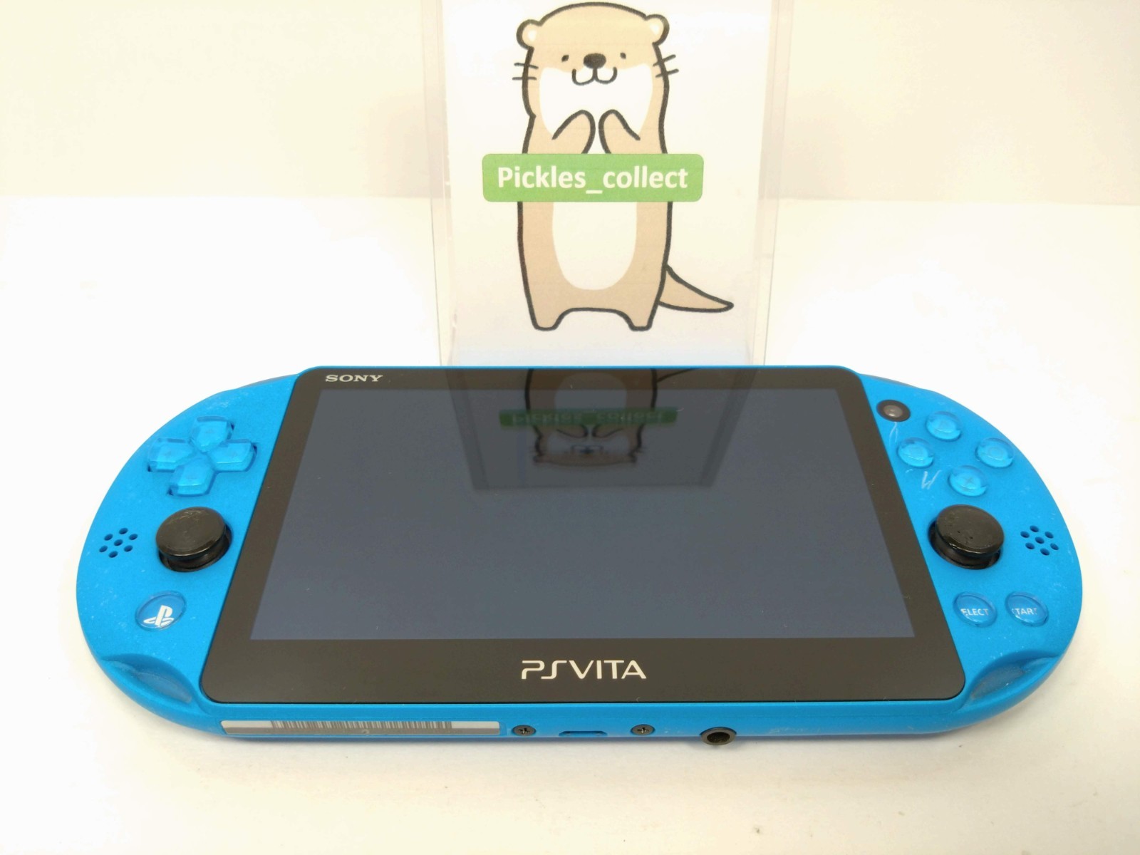 Sony PS Vita Aqua Blue PCH-2000 ZA23 w/16GB USB Wi-Fi PSV Slim Tested 0605G