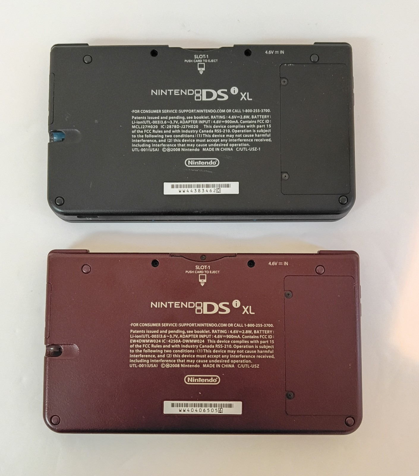Nintendo DSi XL 2 Handheld Systems Blue & Red Wi-Fi Capability UTL-001(USA) 2008