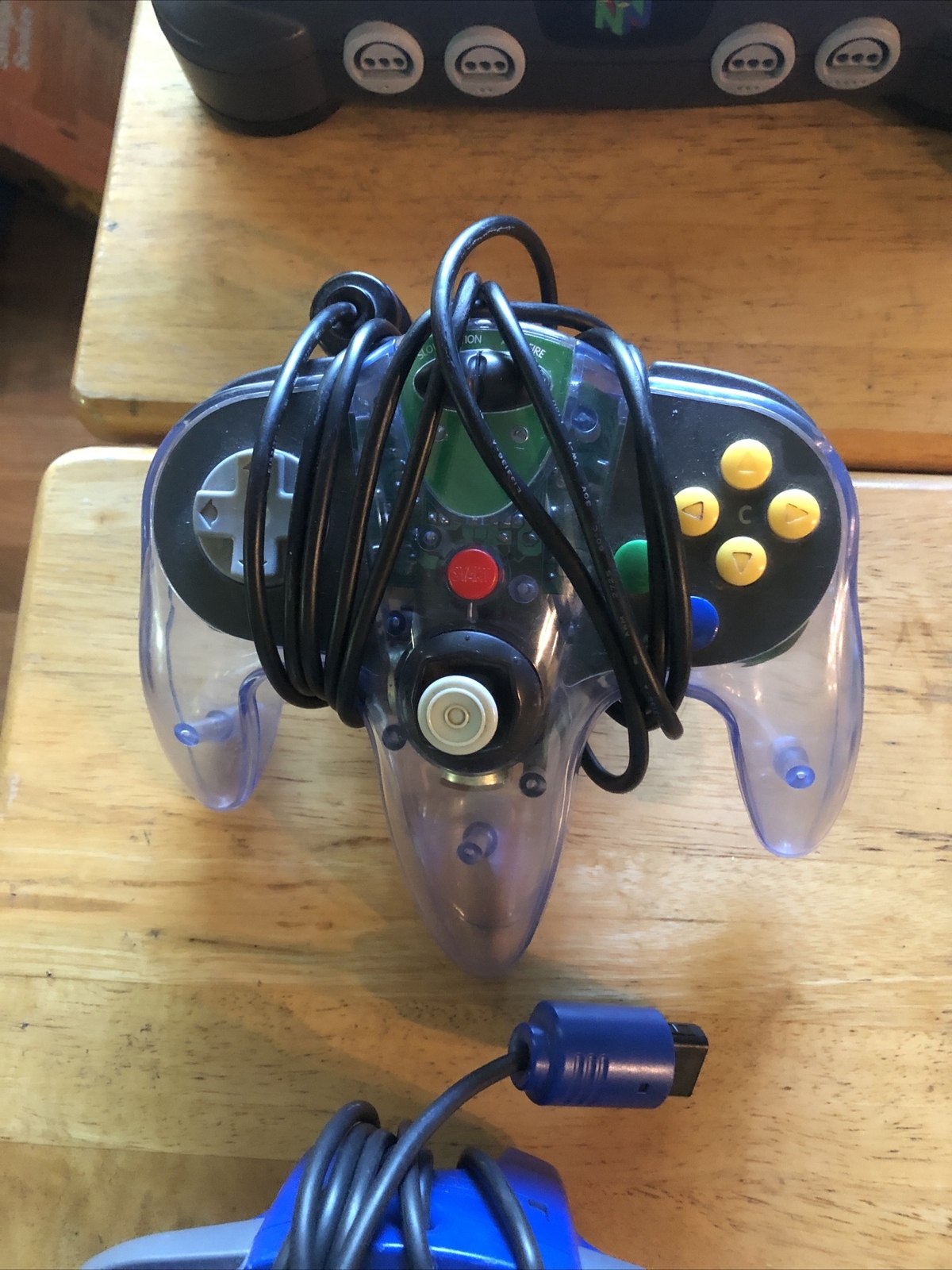 Nintendo 64 Console 2 Controllers, Super Mario 64, Mario Kart and Mario Golf N64