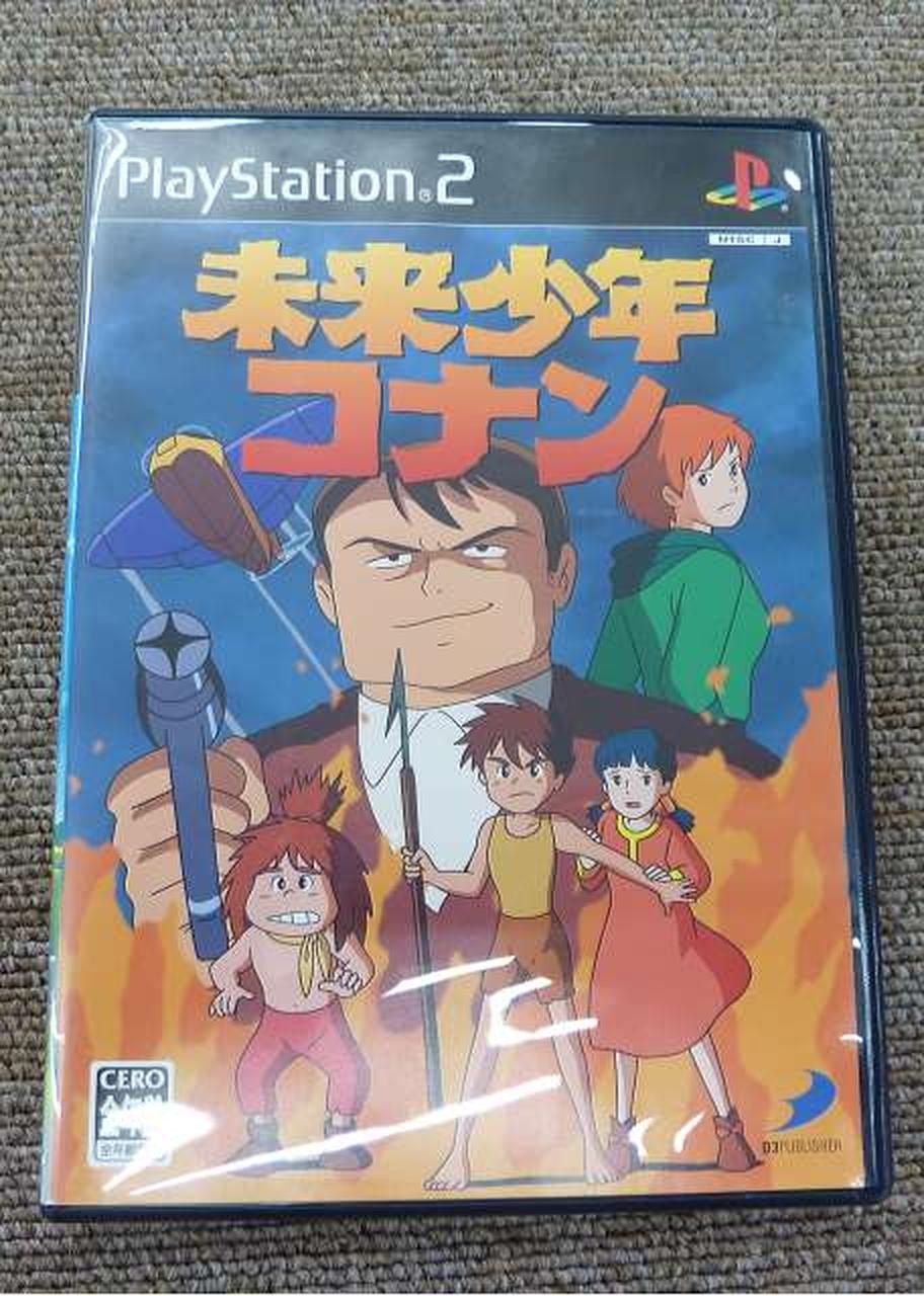 Future Boy Conan PS2 PlayStation 2 D3 Publisher Japanese Ver. Used
