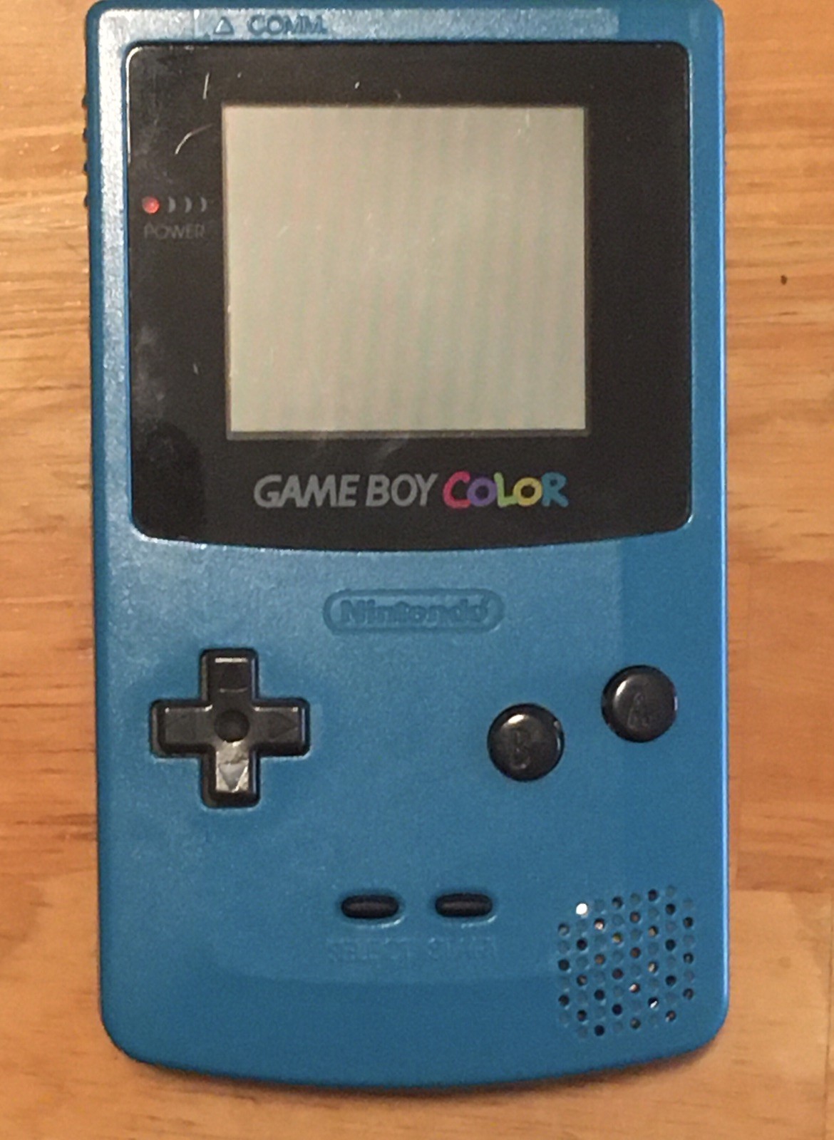 Nintendo Gameboy Color CGB001 Teal Handheld Console Clean Original Nice