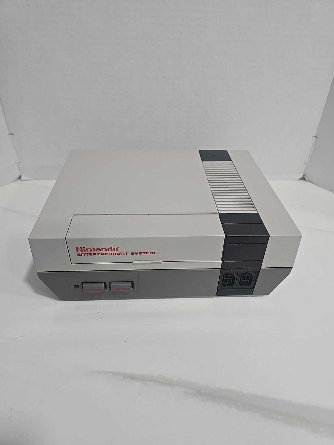 🔥 1990 Nintendo NES Action Set CIB Console w/ Zapper Paperwork & Mario Game VGC