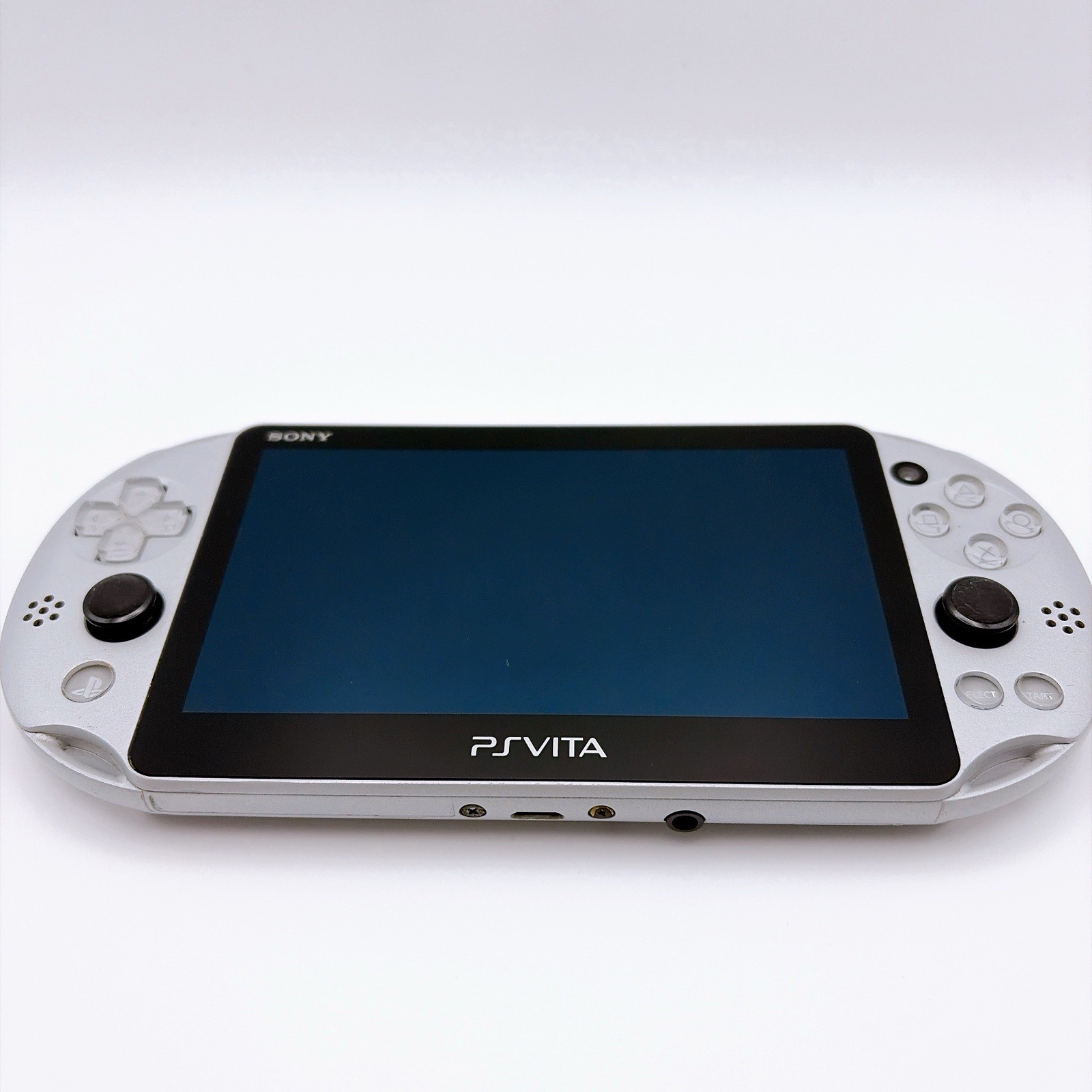 Sony PS Vita PCH-2000 Silver Console Slim Tested Working Japan Handheld