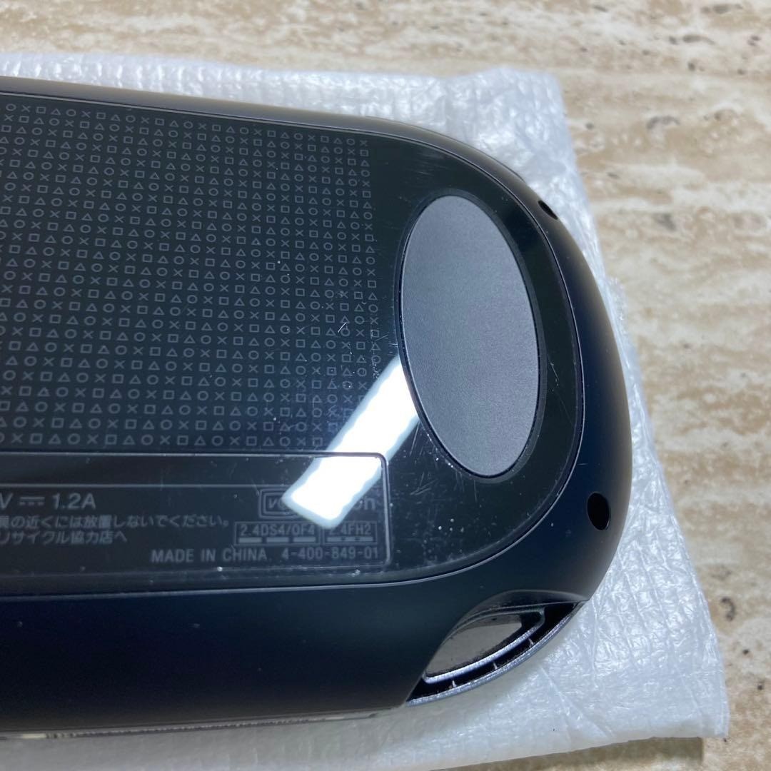 PS Vita 1000 Crystal Black Wi-Fi Complete Excellent 6678