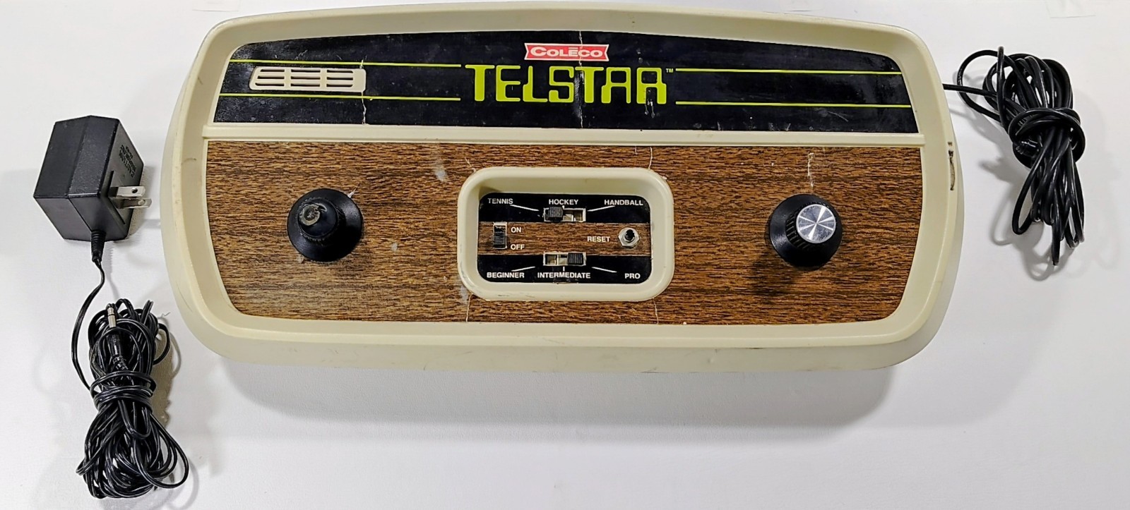 Vintage 1976 Coleco Telstar 6040 Console TV Game System w/Power AC *Tested Read*