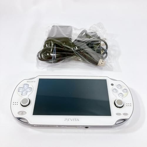 Tested Sony PS Vita PCH-1000 Crystal White Wi-Fi Console Only Japan W/ Charger