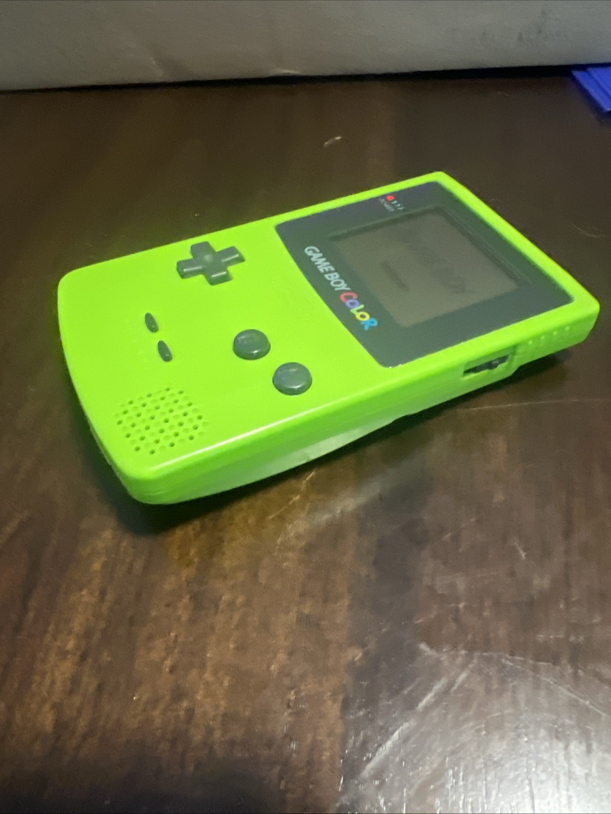 Nintendo Game Boy Color Handheld System Kiwi Model CGB-001 Tested Working Green