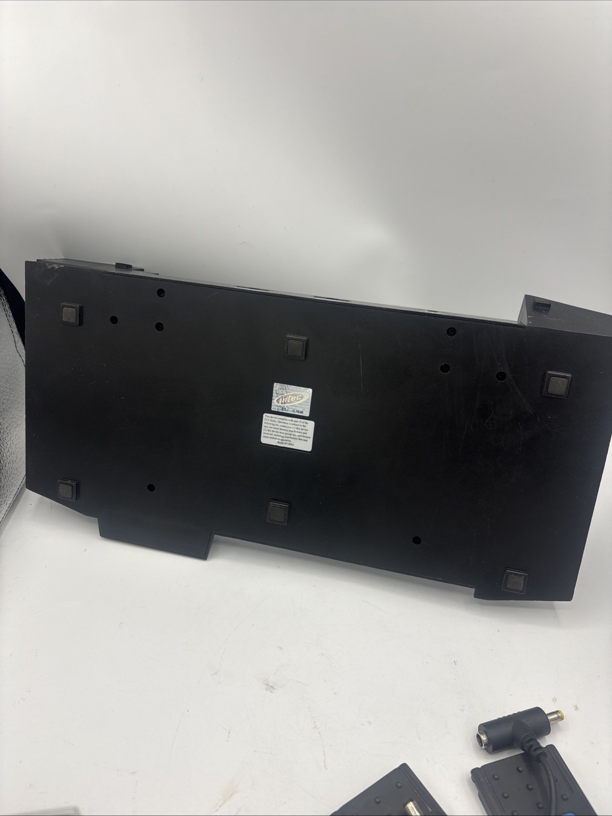 Sony PS2 Slim SCPH-75001 Console Bundle Intec Speaker – Untested As-is