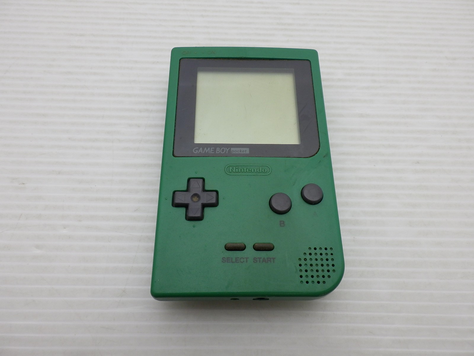 AS IS-Game Boy Pocket Console (MGB-001 / Green) GameBoy JP GAME. 9000025508483