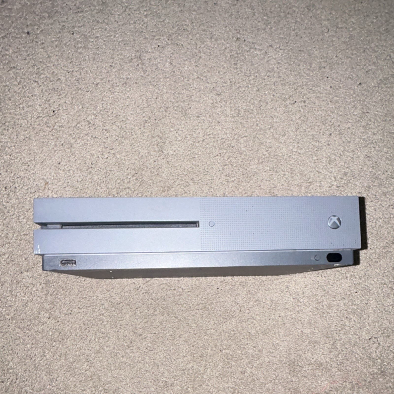 Microsoft Xbox One S Gray Home Console Blu-Ray Wi-Fi HDMI USB-A Ethernet
