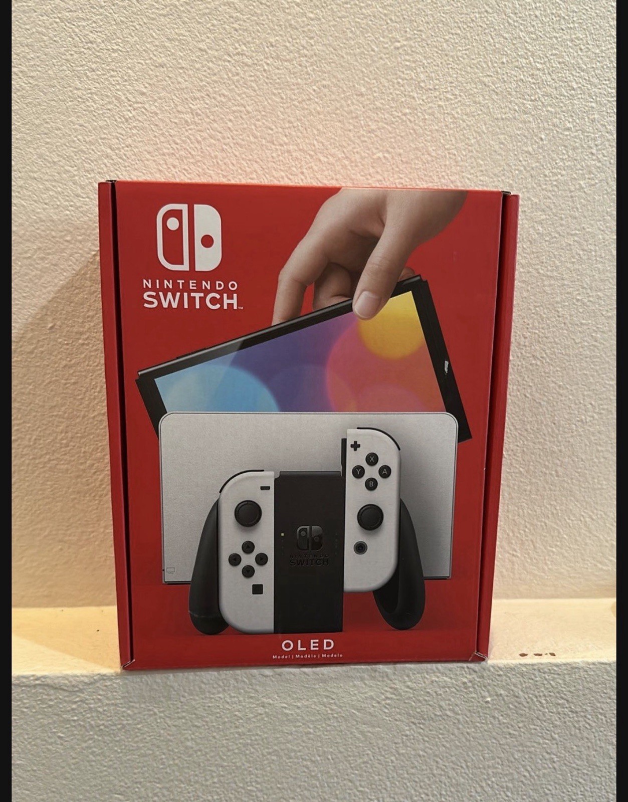New Unopened Nintendo Switch OLED USA Edition, White Console