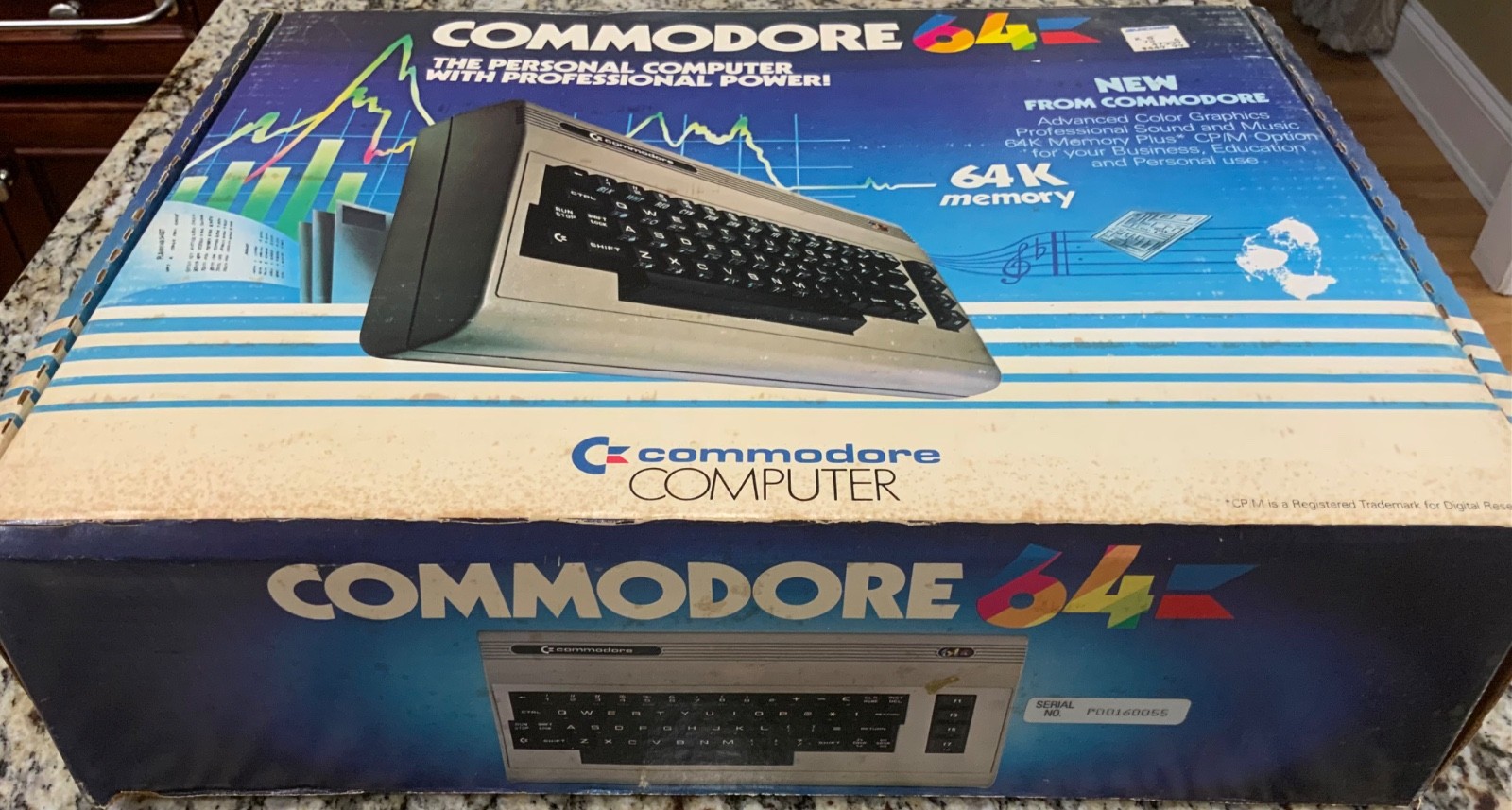 Vintage Original Commodore 64 Console Nice Condition Original Box Made In USA