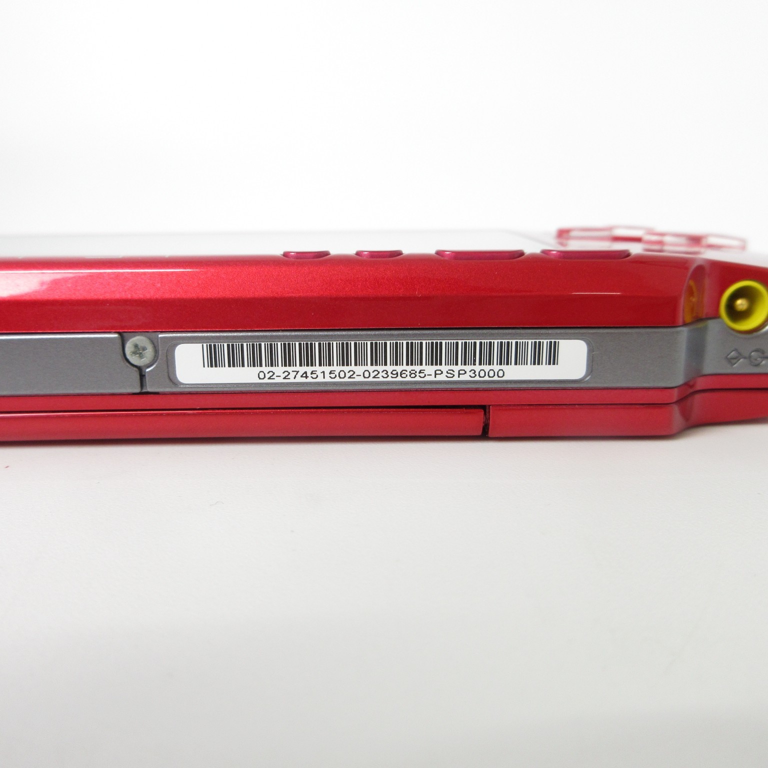 【Excellent】Sony PSP-3000 Radiant Red Console No Battery Japanese Ver. #DEN0418/0