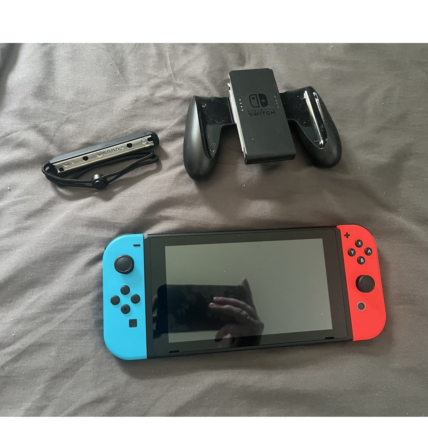 Nintendo Switch Console Black Red Blue Joy-Cons Handheld Detachable Controllers
