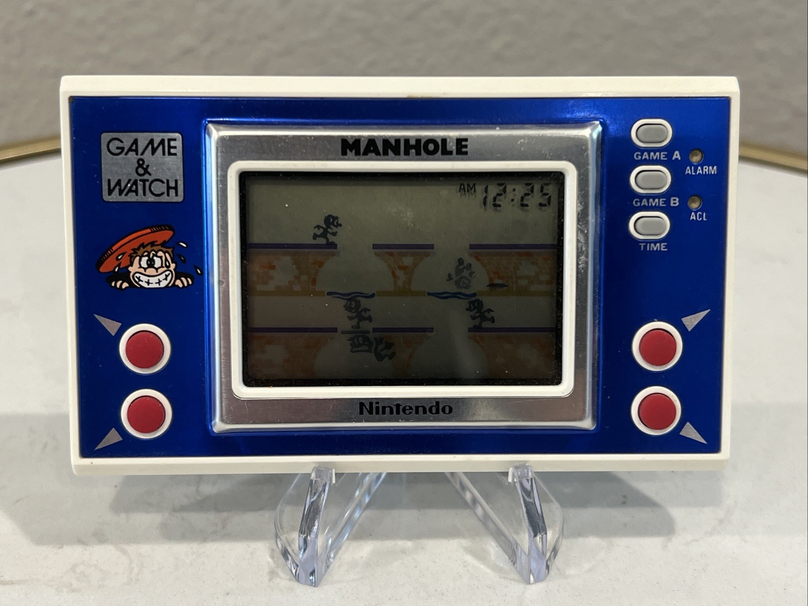 Nintendo Game & Watch Manhole NH-103 Wide Screen 1983