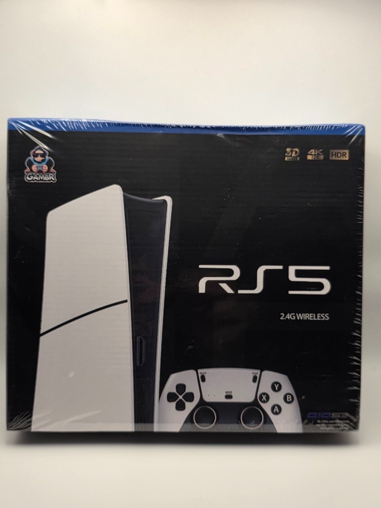 RS5 Q10SE 4K 120Hz HDR 2.4G Wireless Game Console w/ 2 Controllers & TF Card New