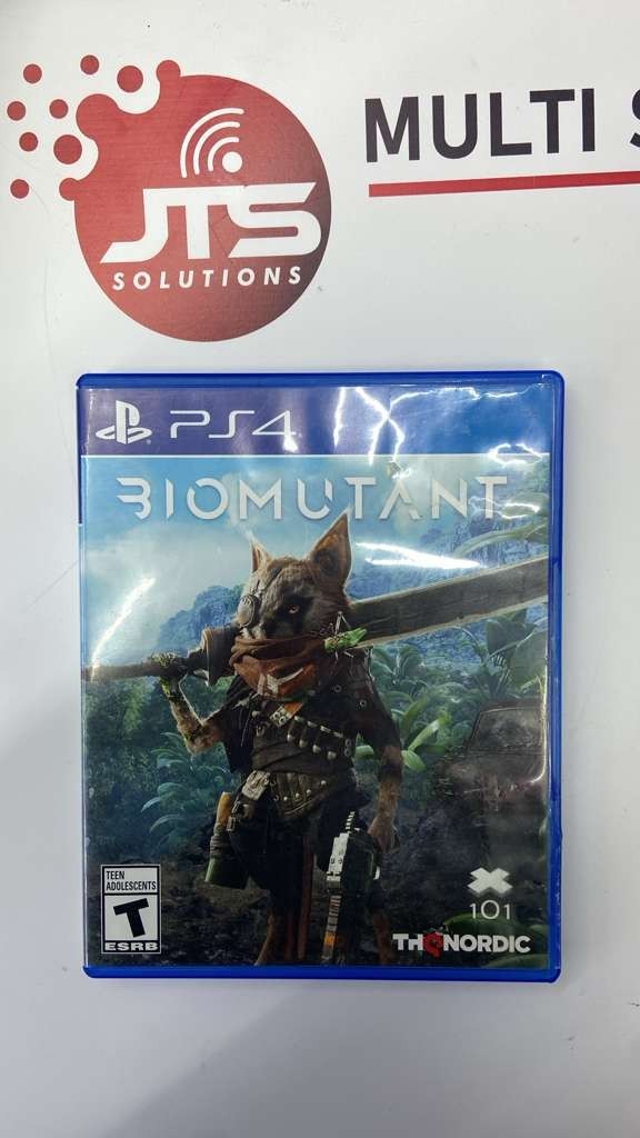 Biomutant Game | Open World RPG Adventure | New & Sealed Disc